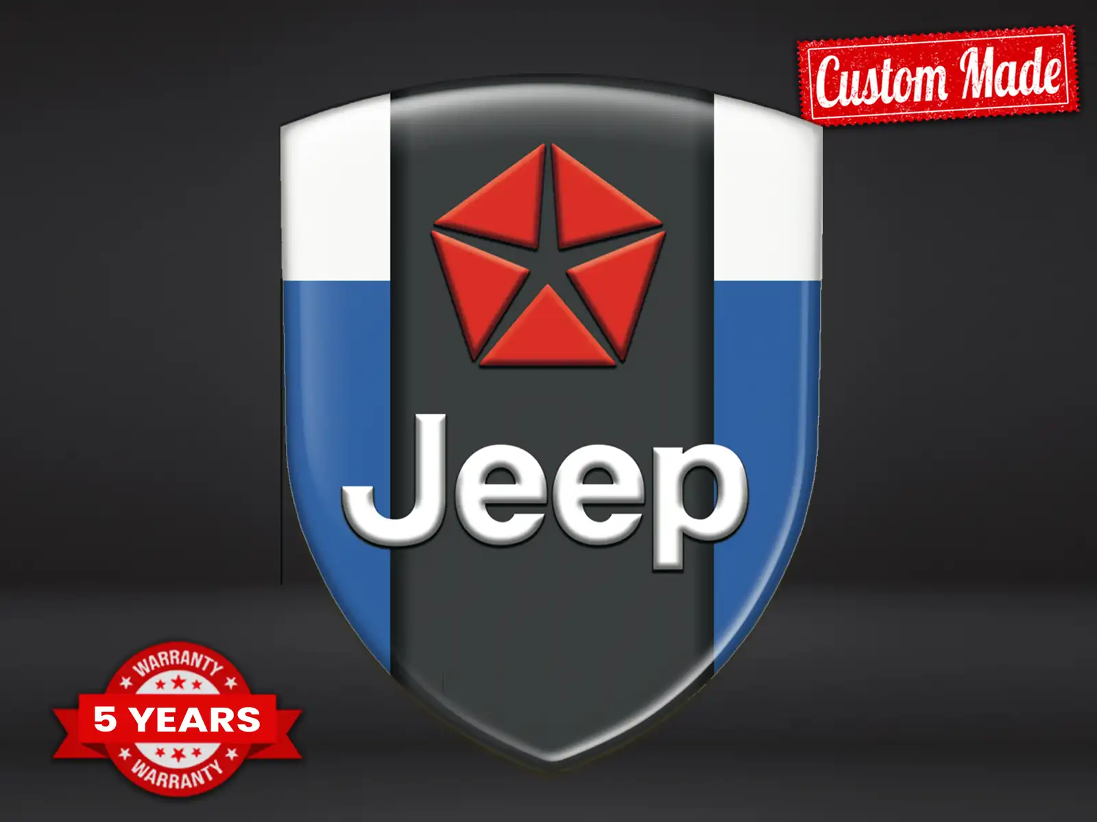 Jeep Badge Auto Personalizzati Max Durevoli Chic Design